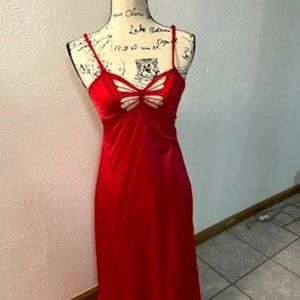 Pretty Long - Red Nightgown - not worn
